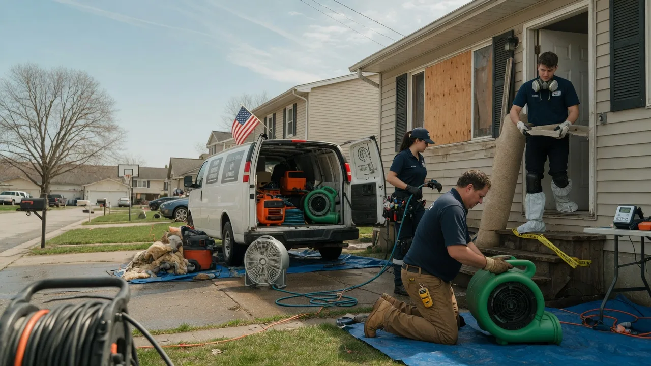 Water Damage Restoration in Perrin, TX near me